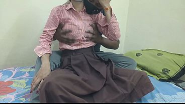 Indian university student ke sath boyfriend room par chudai in hindi fuck