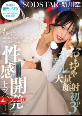 Toys, Massive Facials, First Threesome, Oil Massage: First Solo Trip To Feel Even Better, 3-Night, 4-Day Sexual Development Traveler Shinkawa Sora