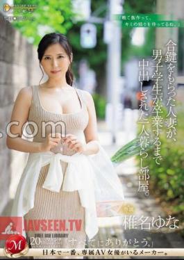 A Married Woman Who Received A Duplicate Key Lived Alone In A Room Where A Male Student Was Creampied Until He Graduated. Yuna Shiina