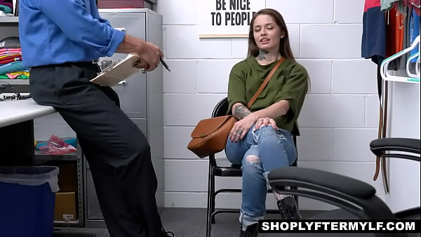 Beautiful Tattooed MILF Vanessa Vega is a well known shoplifter that likes being fuck after getting caught of her crime.