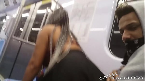 Taking a quickie inside the subway - Caah Kabulosa - Vinny Kabuloso