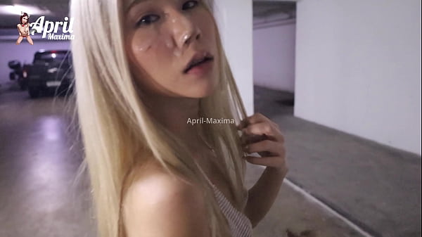 April-Maxima got fucked in the car and kicked out with a facial on the street