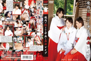 T28-344 境内で犯される中出し巫女レプ