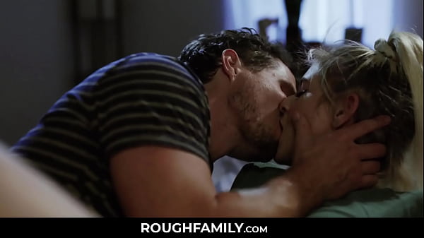 RoughFamily - Romantic Step Sibling Fuck at Midnight - Jessie Saint
