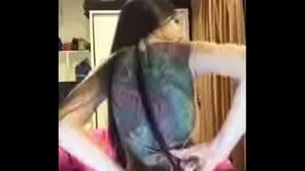 Nong Natalie lives in a secret group, showing off her doggy style