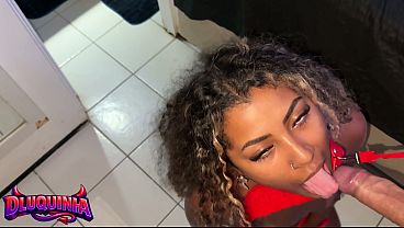 Fulfilling the fetish of this hot, naughty black woman who just made her porn debut