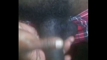 My step son love riding my big black hairy bbc dick