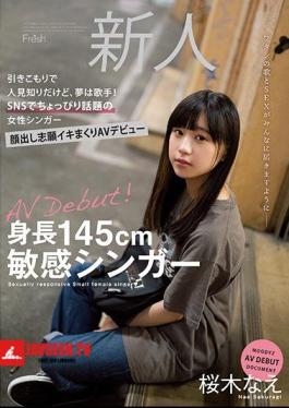 Height 145cm Sensitive Singer Withdrawal And Shyness, But Dream Is A Singer! A Little Talked About Female Singer On SNS Volunteer To Appear Iki Rolled AV Debut Nae Sakuragi