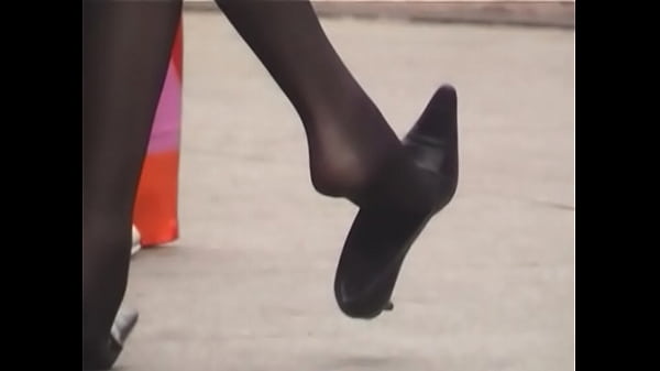 Shoe dangling Outside