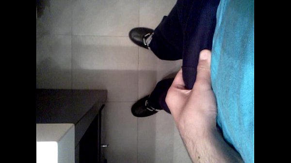A handjob in the bathroom