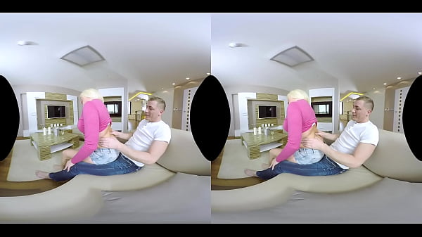 Casey Szilvia has an evening of pleasure in VR