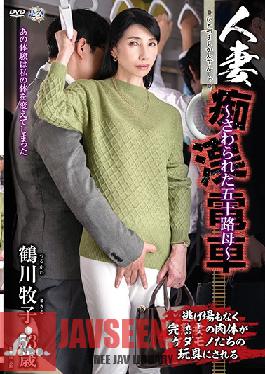 Married Woman Slut ? Train ~ Touched Fifty Mother ~ Makiko Tsurukawa
