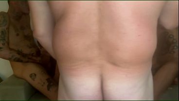 Night of pleasure, newlywed hotwife took two big dicks to fuck in front of her cuckold husband, amateur cuckold part 2