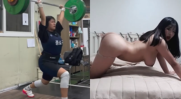 한국야동_(한국야동) 잡았다 요놈 인스타 브이로거 역도녀 과거 팬더티비 시절