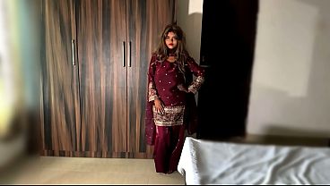 Hot Indian Bhabhi enjoyed her first hardcore Anal sex | full video is available on videos premium
