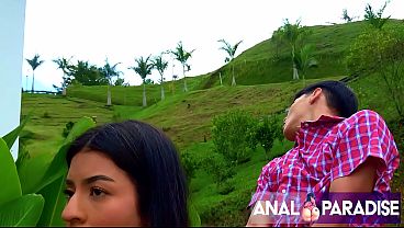 ANAL SEX IN THE MIDDLE OF A NATURAL LANDSCAPE AND A GIRL WHO'S IN THE MOOD FOR SOME FUN