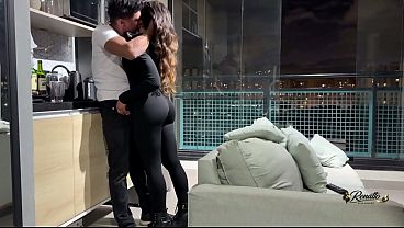 A well-endowed man with a big dick fucks his married neighbor while her cuckold husband just masturbates. A Brazilian stud finds a hotwife at the gym and fucks the slut in front of her cuckolded husband.