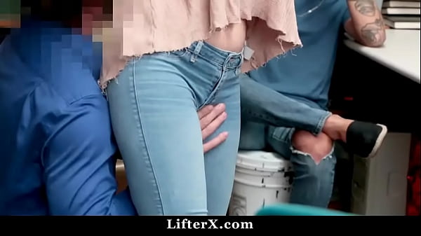 Teen With Braces Fucked By Security Officer