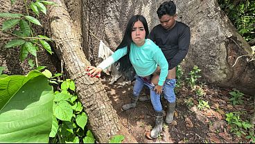 I had sex with my co-worker in the woods