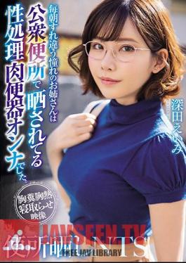 Toilet Exposed NTS My Longing Older Sister Passing Each Morning Was A Sexually Treated Meat Urinal Woman Exposed In A Public Toilet. Eimi Fukada
