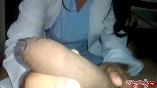 The doctor cures my impotence with a mega suck