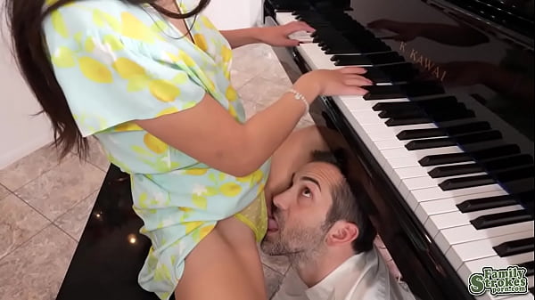 Scarlett Alexis orgasms as she takes Donnie Rock's cock and advice