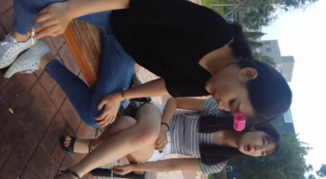 한국야동_(한국야동) 그냥 어린 년들이 담배 피다가 침 뱉을뿐인 영상