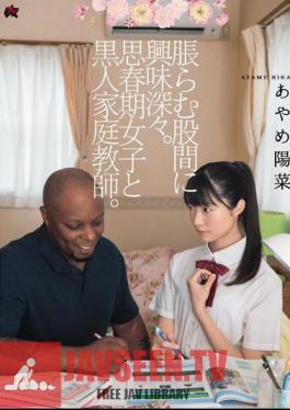 She Was Super Intrigued By His Bulging Crotch An Adolescent Girl And A Black Private Tutor Hina Ayame