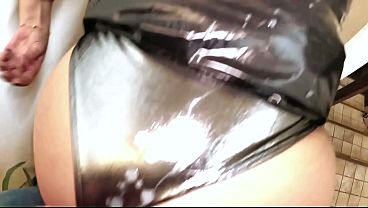 MilfyCalla – Shiny Downjacket, Jeans & Leotard Stairway Sex (Uncut Cum on Clothes) preview