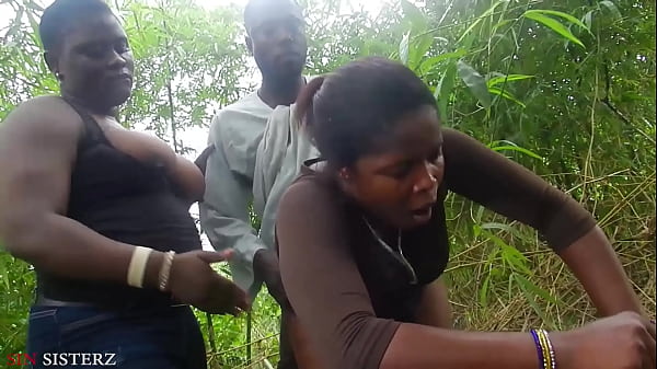 LOCAL MAN HAVING SEX IN THE BUSH WITH TWO SIN SISTERZ  BBW HARDCORE STYLES