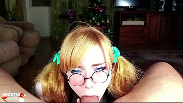 Cute Redhead Deepthroat Dick Lover and Anal Sex after
