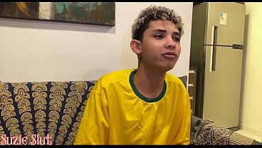 Naughty Stepmother Fucks Her Stepson's Friend During a World Cup Game (FULL VIDEO ON RED)