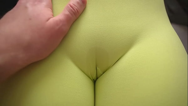Rubbing my perfect wet pussy in wet leggings