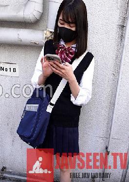 Individual shooting Bringing a beautiful girl in a miniskirt uniform like an honor student to her home and taking a gonzo _ Barrage from a raw piston