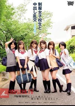 Schoolgirls in Uniform Creampie Orgy - Second Semester