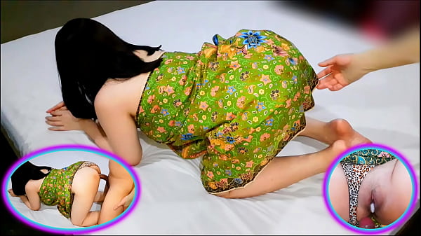 Thai local cheating wife gets creampie in a sarong