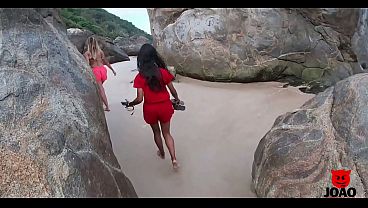Behind the scenes - Sunday, the staff wanted to go to the Nudism Beach - Canal do Safado - Wallif Santos - Jasmine Santanna - Thai Camargo - Toy Actor