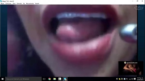 Skype with unfaithful lady