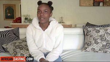 This AMATEUR EBONY 18YO fashionista held the pose... then droped her clothes and took a ROUGH fuck