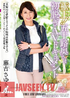 Studio Jukujo JAPAN - Ultra Exquisite!! A Fifty-Something Wife In Her First Undressing Adult Video Documentary Sayuri Fujiyoshi