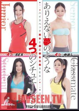 Super Opportunistic SEX With A High-Spec Beauty! 4 Impossible Dream-like Situations Kanon Takikawa