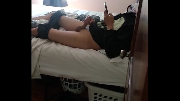 spy on masturbating