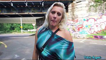 Could not believe what this DIRTY OLD MILF did to my cock - Public Agent