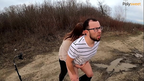 My bitch screamed loudly so she ate her cum) (pegging, femdom)