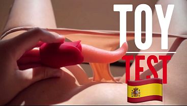 Testing out my new sex toy. Oh God, I love it!