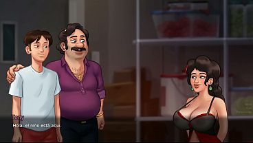 SHE USED HER STEPSONS AS A SEX TOY TO PLEASE HERSELF DAILY - summertime saga