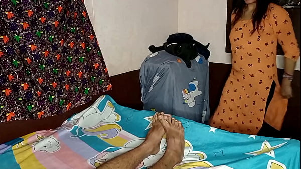 The owner fucked the maid under the pretext of cleaning the room.