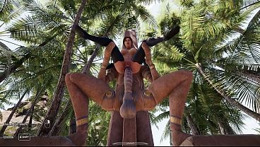 The Ancient Guardian Statue Finally Found Its Chosen Visitor: Lara – 3D Adventure Game
