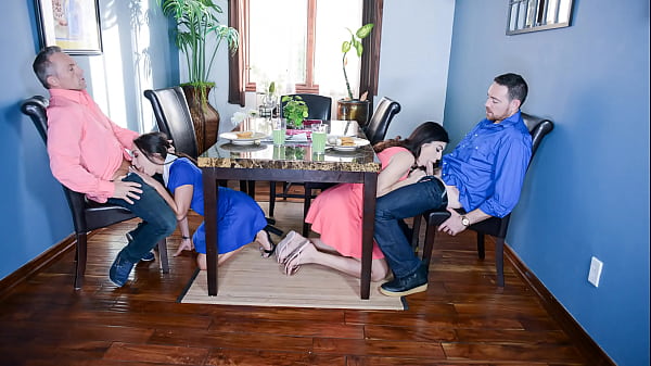 Stepdaughters Decide to Swap Their Stepdad And give Them What They Need - Daughterlust