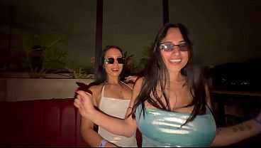 Leaving the nightclub with my friend, we go to a viewpoint to suck strangers' dicks.